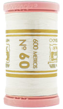 Presencia Cotton Sewing Thread 3-ply 60wt 600m Winter White 0206