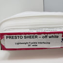Presto Sheer - Off White