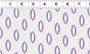 Purple Reign Y3371-1 Geometric White by Clothworks
