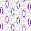 Purple Reign Y3371-1 Geometric White by Clothworks