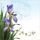 Quilt Labels - Iris