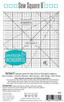 Sew Square 6 Inch