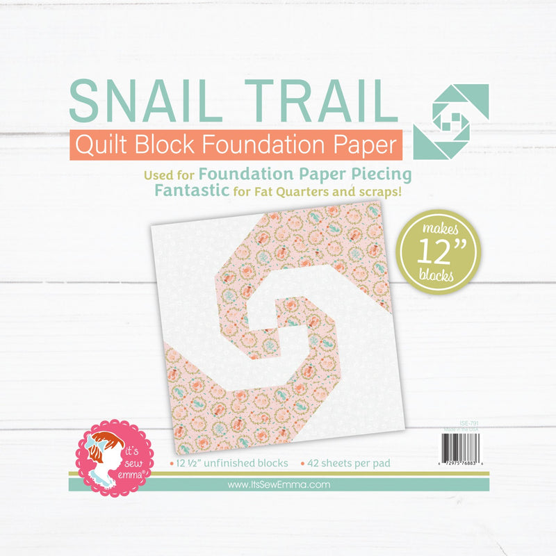 Snail Trail Foundation Paper Pad - 12 Inch Blocks