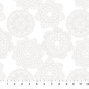 Tea For Two 24902-10 Doilies Pigment White by Northcott Studio for Northcott