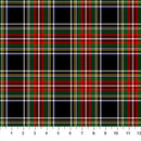 Totally Tartan Wovens W24503-99 Northcott Black Multi by Northcott Studio for Northcott