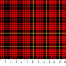 Totally Tartan Wovens W24504-24 Wallace Red Multi by Northcott Studio for Northcott