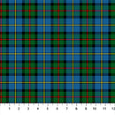 Totally Tartan Wovens W24506-44 MacKenzie Blue Multi by Northcott Studio for Northcott