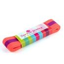 Tula Pink Striped Nylon Webbing - Watermelon and Plum