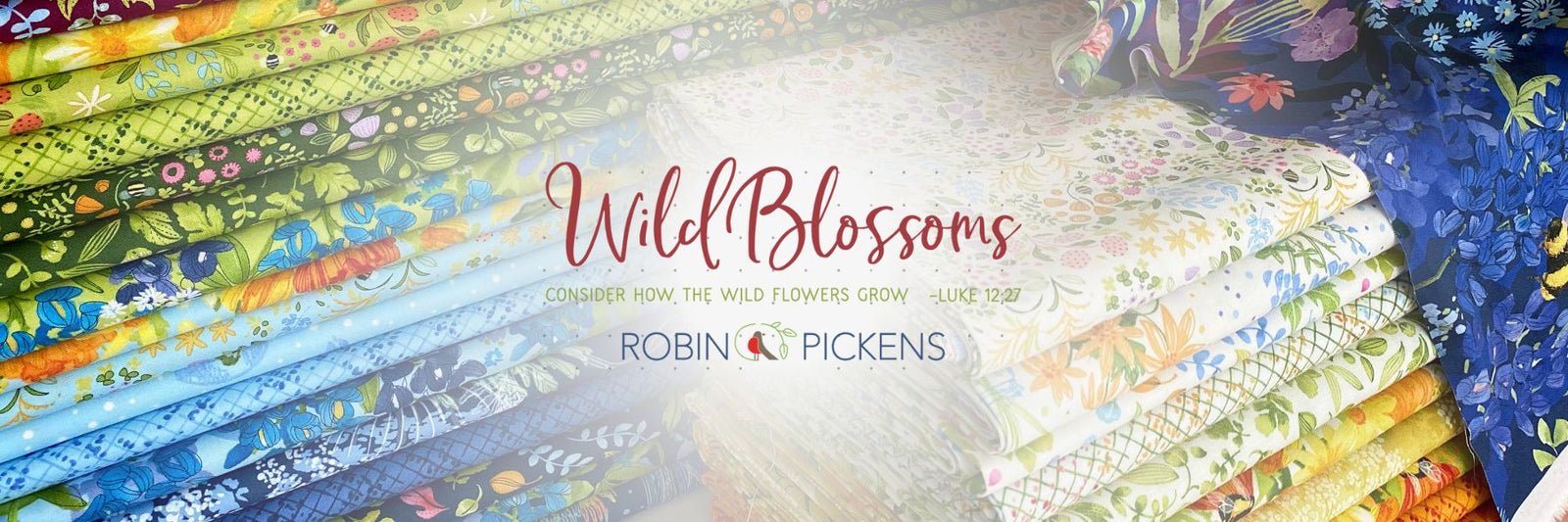 Wild Blossoms by Robin Pickens for Moda - Purchase Wild Blossoms