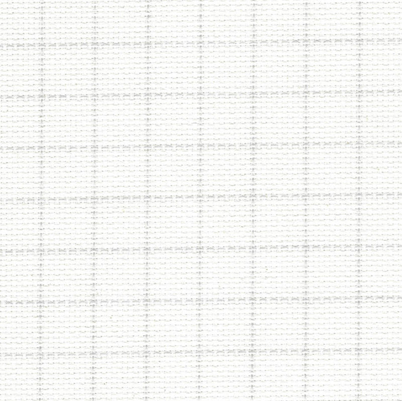 16 Count Aida White Easy Count Grid Cross Stitch Fabric Cloth by Zweigart close up