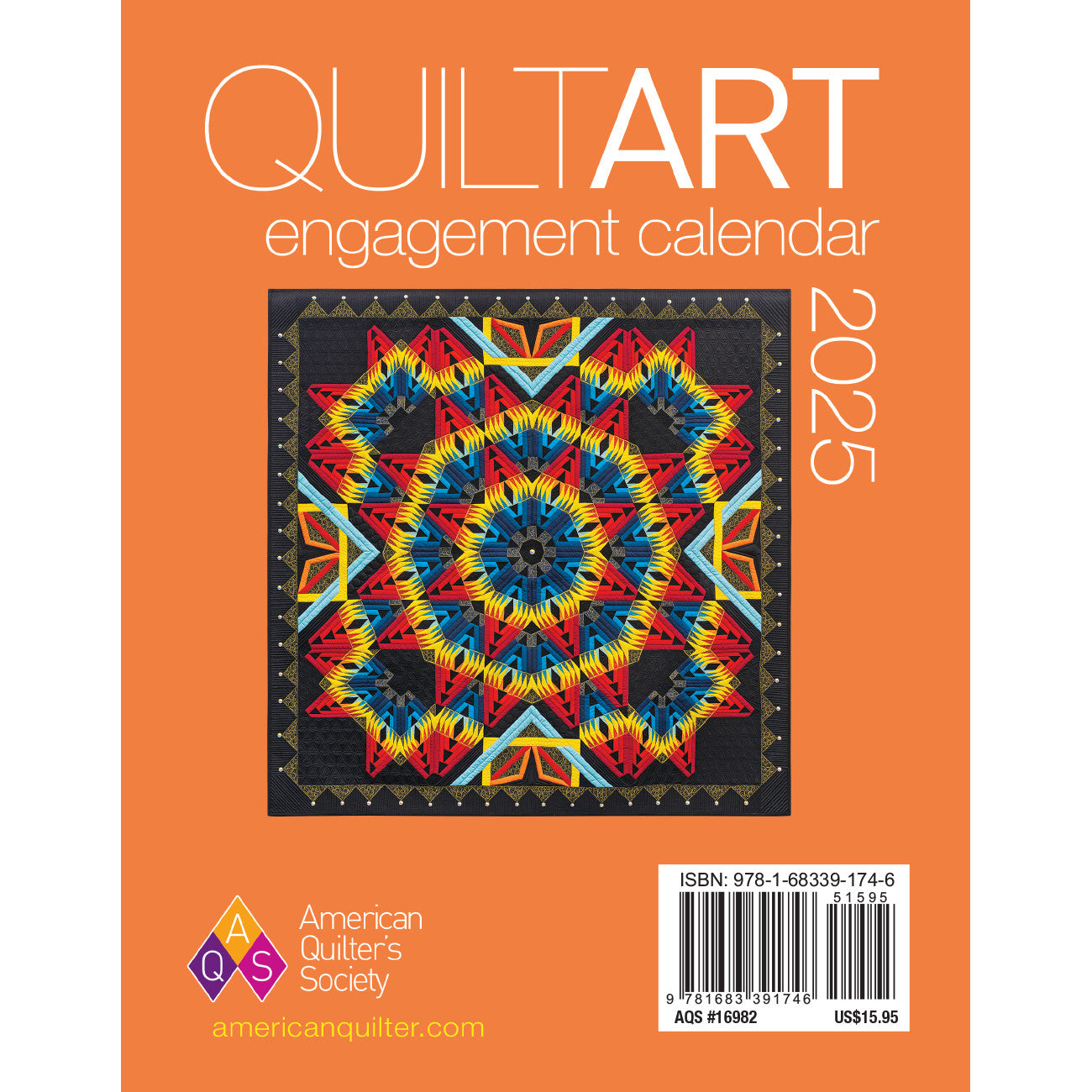 2025 AQS Quilt Art Engagement Calendar