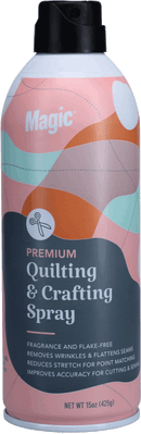 Magic Premium Quilting & Crafting Spray - 15 Oz  Aerosol - DUE TO FREEZING, PRODUCT WILL NOT BE SHIPPED DURING WINTER MONTHS
