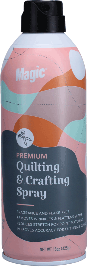 Magic Premium Quilting & Crafting Spray - 15 Oz  Aerosol - DUE TO FREEZING, PRODUCT WILL NOT BE SHIPPED DURING WINTER MONTHS