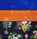 3 Yard Fabric Bundle for Fabric Cafe Books/Patterns - A Painter's Bouquet (Printed Cotton)