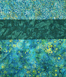 3 Yard Fabric Bundle for Fabric Café Books/Patterns - Belize (Batik)