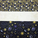 3 Yard Fabric Bundle for Fabric Café Books/Patterns - Celestial (Printed Cotton)