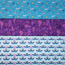 3 Yard Fabric Bundle for Fabric Café Books/Patterns - Jitterbug (Printed Cotton)