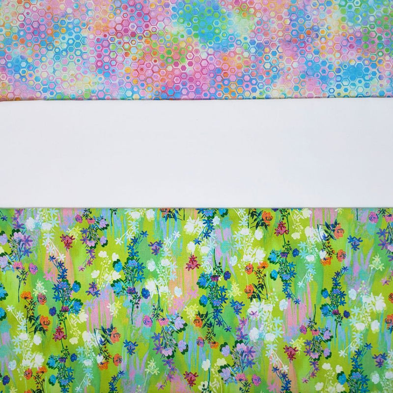 3 Yard Fabric Bundle for Fabric Café Books/Patterns - Pastel-o-Rama (Printed Cotton)