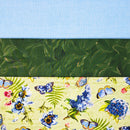 3 Yard Fabric Bundle for Fabric Café Books/Patterns - Rhapsody In Blue (Printed Cotton)