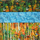 3 Yard Fabric Bundle for Fabric Café Books/Patterns - Silent Lake (Printed Cotton)