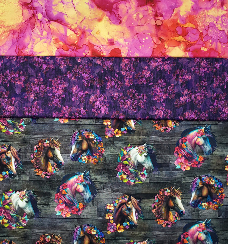 3 Yard Fabric Bundle for Fabric Café Books/Patterns - Wind Drinkers (Printed Cotton)