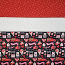 3 Yard Fabric Bundle for Fabric Café Books/Patterns - You've Got Mail (Printed Cotton)