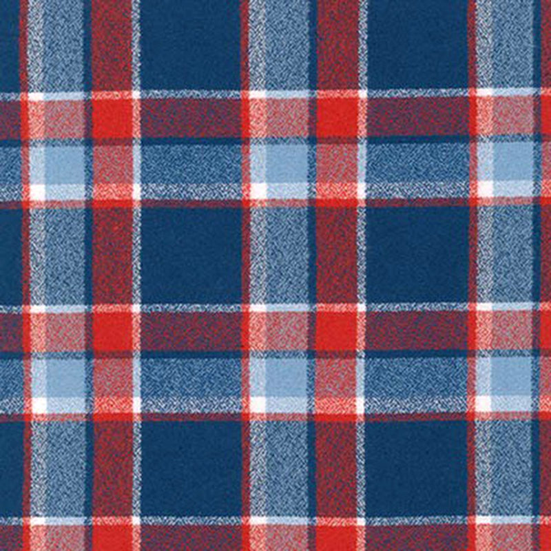 Mammoth Flannel SRKF-14883-202 Americana - 0.22m (approx. 8") Remnant