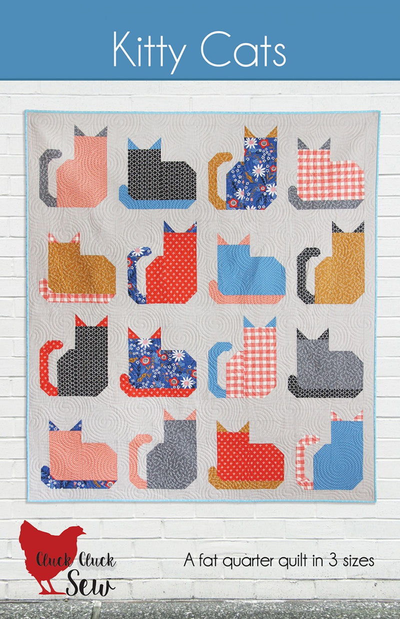 Kitty Cats Quilt Pattern Cluck Cluck Sew CCS212