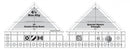 Creative Grids 90 Degree Double-Strip Quilt Ruler