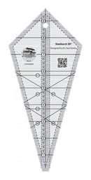 Creative Grids Starburst 30 Degree Triangle Quilt 9-1/2in Ruler