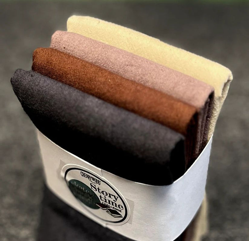 Cherrywood Hand Dyed Fabric 2026 Challenge - Sketchbook Add-On Fat Quarter Bundle