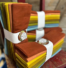 Cherrywood Hand Dyed Fabric 2026 Challenge - Storytime Half Yard Bundle shown on wooden table