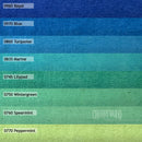 Cherrywood Hand Dyed Fabric 8-Step Fat Quarter Bundle Blue Lagoon