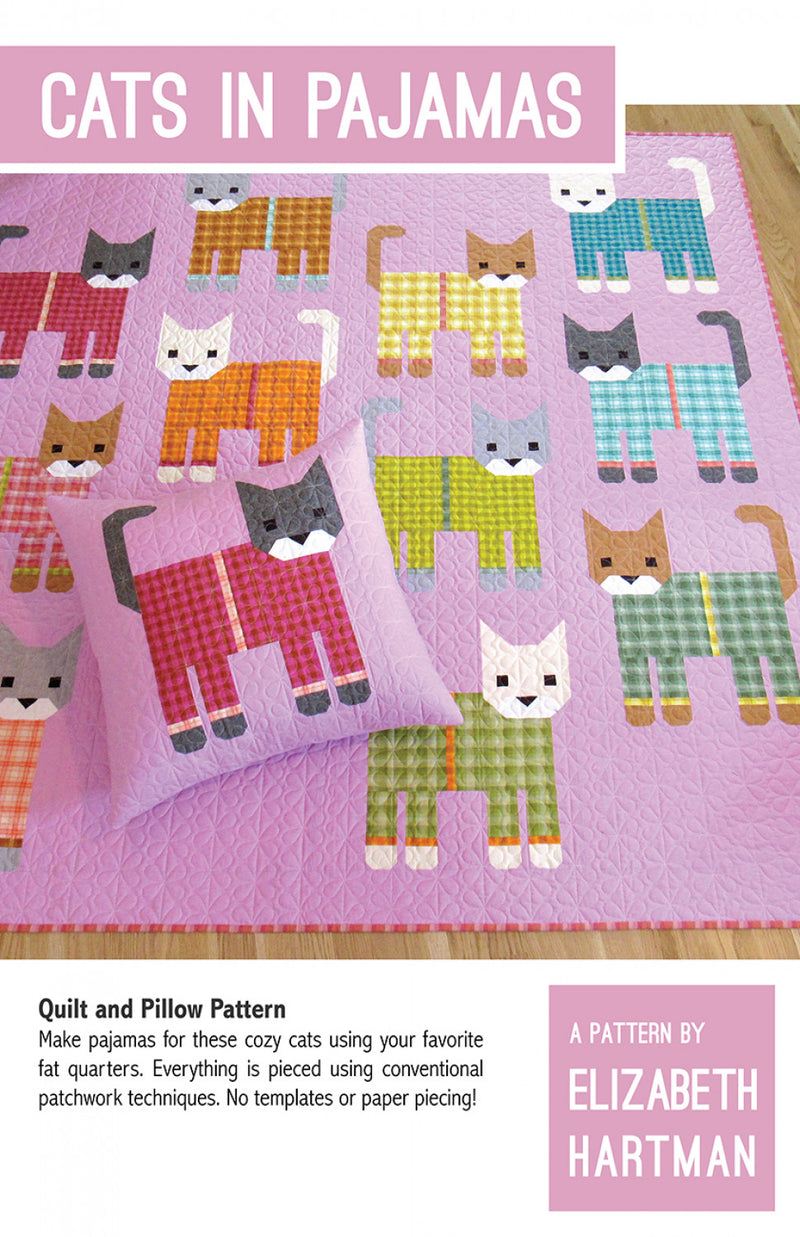 Cats in Pajamas Quilt Pattern Elizabeth Hartman EH074