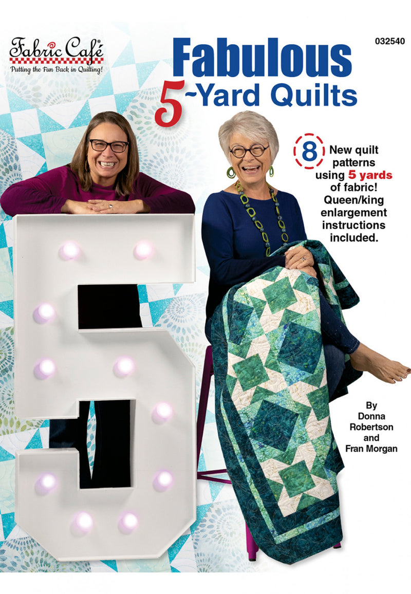 Fabulous 5 Yard Quilts  book front cover