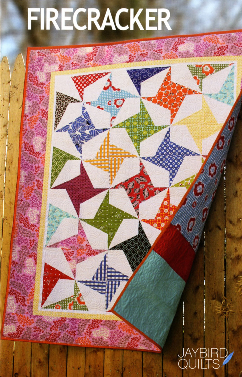 Firecracker Quilt Pattern Jaybird Quilts JBQ105