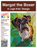 Margot the Boxer Quilt Pattern Legit Kit LK-PT003