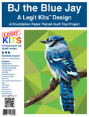 BJ the Bluejay Quilt Pattern Legit Kits LK-PT039