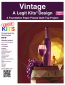 Vintage Quilt Pattern Legit Kits LK-PT041