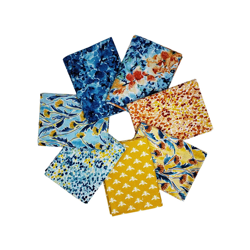 Lush and Lively and Friend Fat Quarter Bundle - 7-piece