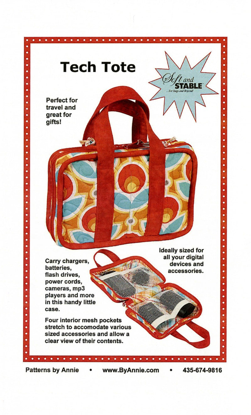 Tech Tote Pattern ByAnnie PBA193