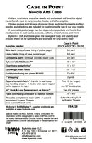 Case In Point Pattern Picture of Back of Pattern ByAnnie PBA229