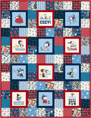 Peanuts Frosty Friends:  Cozy Up! Quilt Kit