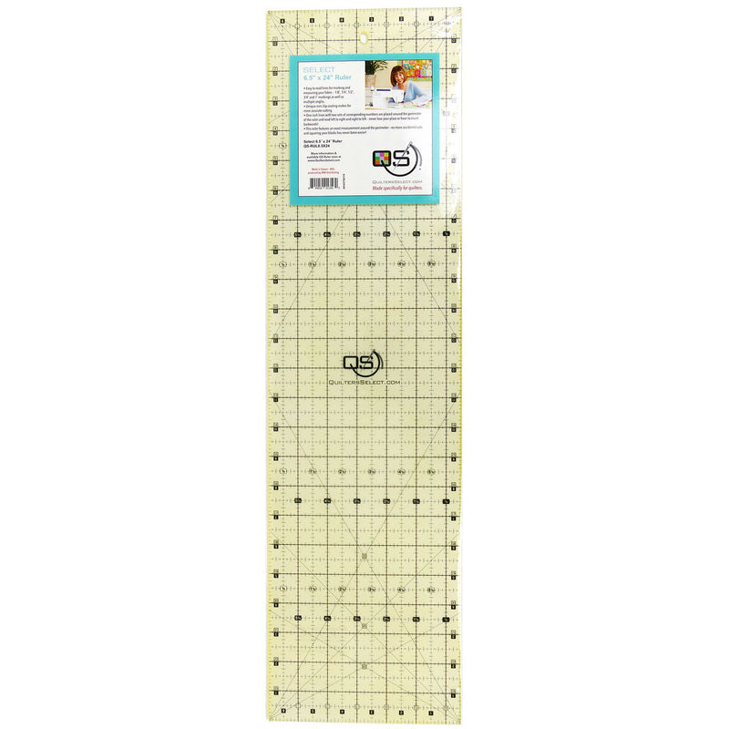 Quilters Select 6.5 Inch X 24 Inch Ruler