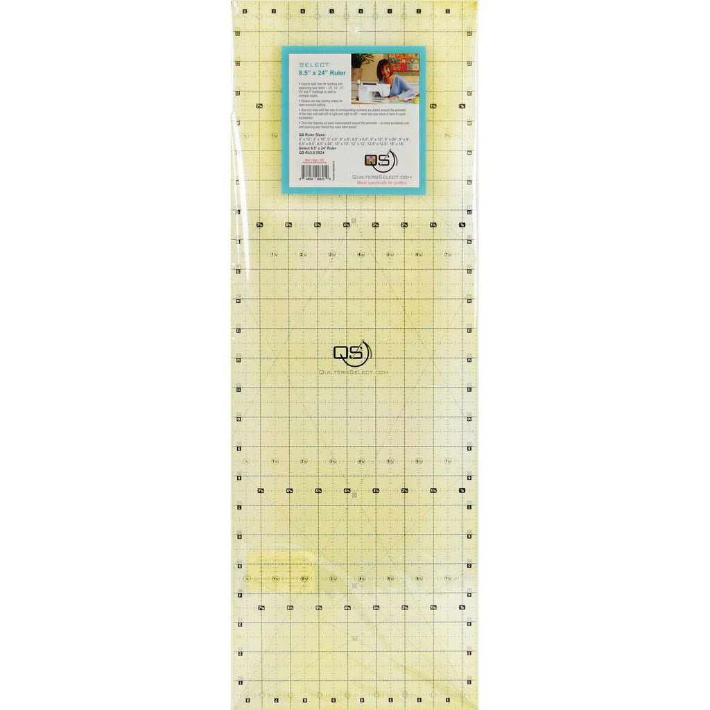 24 Inch Ruler Roll Quilters Select 8.5 Inch X 24 Inch Ruler