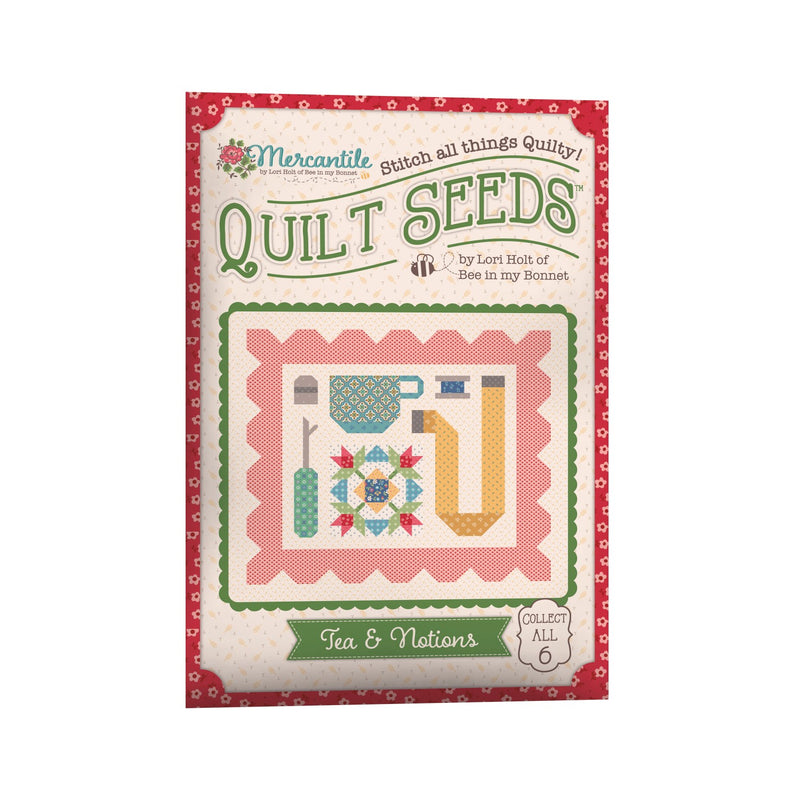 Lori Holt Mercantile Quilt Seeds Pattern Tea & Notions ST-34022