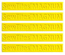 SewTites Magnum Magnetic Sewing Pins 5 Pk Close Up Picture of Product STMAG5