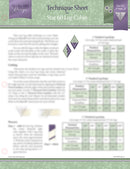 Star 60 Log Cabin Studio 180 Design Technique Sheets for Star 60 UDTEC35
