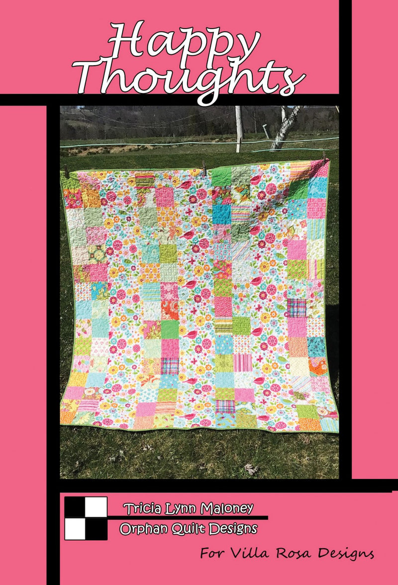 Happy Thoughts Quilt Pattern Villa Rosa Designs VRDOQ075