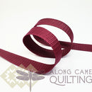 Wine Polypropylene Webbing 1" (25mm) Wide